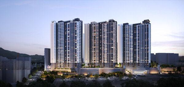 양산자이 파크팰리체 투시도 (사진제공=GS건설)