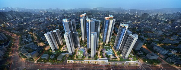 면목7구역 재개발 조감도(사진=SK에코플랜트)