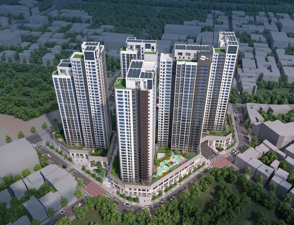 리버센트 푸르지오 위브 조감도 (사진=대우건설·두산건설 컨소시엄)