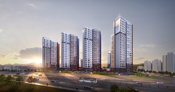 고덕자연앤 하우스디 투시도 (사진제공=대보건설)