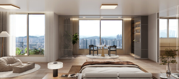 ‘써밋 프라니티’ 조망형 대형 창호 (사진=대우건설)