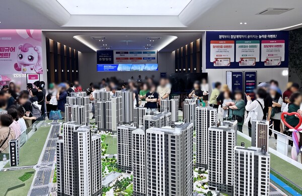 해링턴 플레이스 풍무 견본주택 내부 (사진제공=효성중공업)