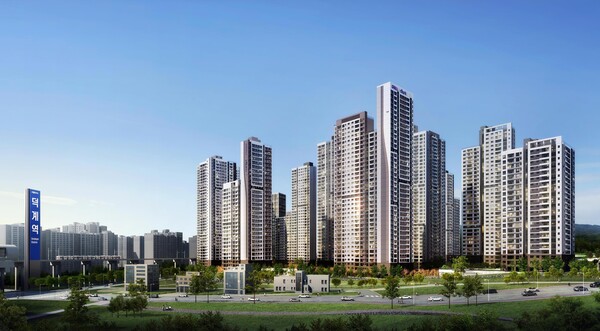 지웰 엘리움 양주 덕계역 투시도(사진=신영)