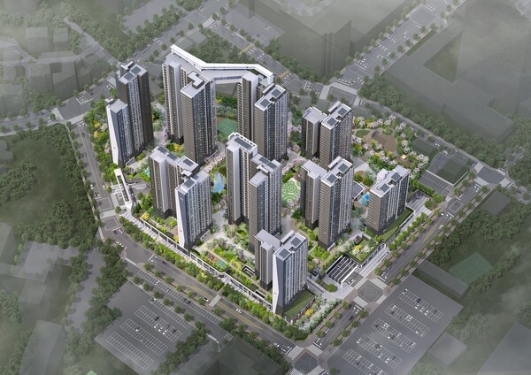 디에이치 아델스타 조감도 (사진=현대건설)