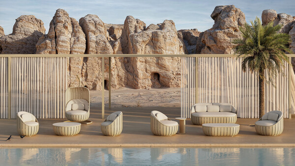 해외 프리미엄 가구 브랜드 'Gandia Blasco' (사진=대우건설)