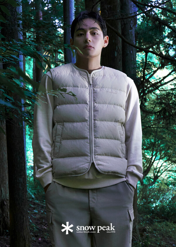 BTS 뷔와 함께한 스노우피크 2025 FW 컬렉션 (사진제공=스노우피크 어패럴)