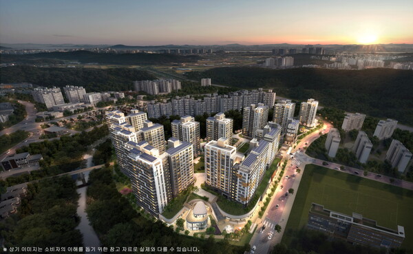 엘리프 검단 포레듀 조감도 (사진=계룡건설)