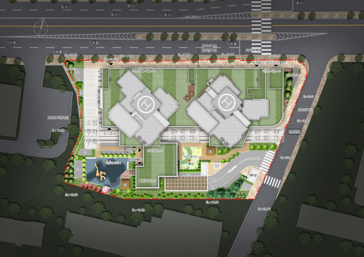 보라매역세권 장기전세주택사업 배치도 (사진=서울시)