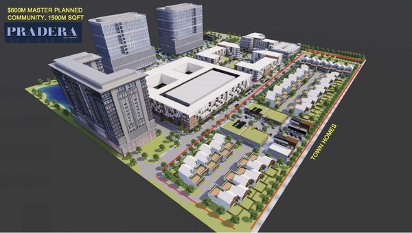 댈러스 Prosper 복합개발사업 조감도 (사진=대우건설)