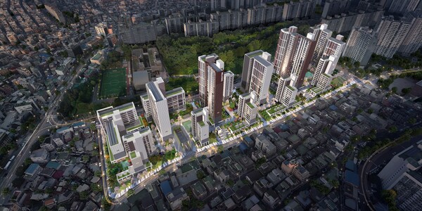 힐스테이트 이수역센트럴 조감도 (사진=현대건설)