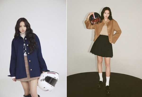 블랙핑크 지수와 함께한 타미 힐피거 가을 캠페인 '힐피거 레이싱 클럽' 이미지 (사진=타미 힐피거)