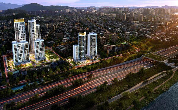 마포자이르네_자이에스앤디 조감도(사진=자이에스앤디)