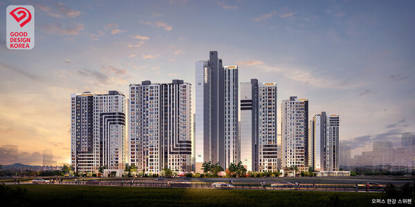 2025 굿디자인 어워드에서 수상한 '오퍼스 한강 스위첸' (사진=KCC건설)