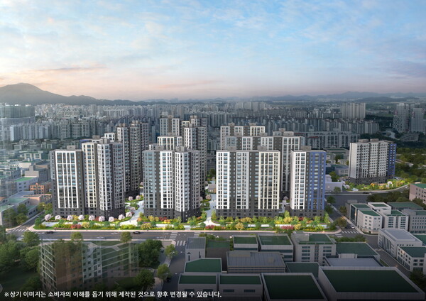 두산위브&수자인 부평 더퍼스트 투시도 (사진=두산건설·BS한양 컨소시엄)