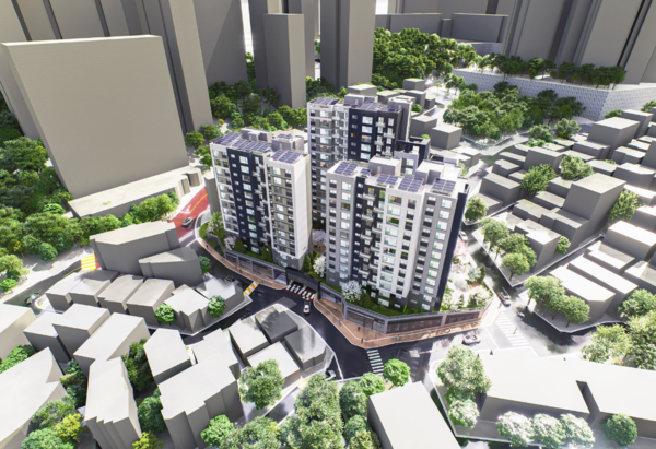 동작구 사당동 192-1번지 일대 모아주택 조감도 예시. (사진=서울시)