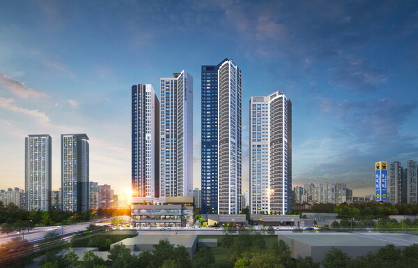 숭의역 라온프라이빗 스카이브 투시도 (사진=라온건설)