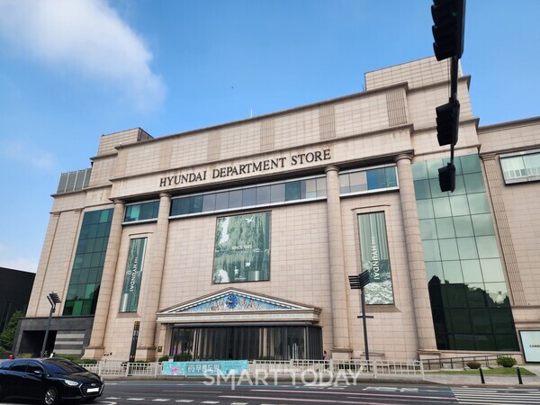 현대백화점 압구정본점 전경. 출처=김종현 기자