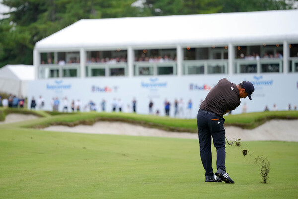 잰더쇼플리(Xander Schauffele) 경기 모습 (사진제공=데상트골프)