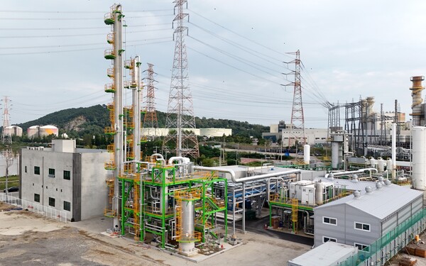 평택 CO₂ 포집·액화 실증시설 이미지 (사진=현대건설)