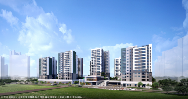 운정신도시 푸르지오 더 스마트 투시도(사진=대우건설)