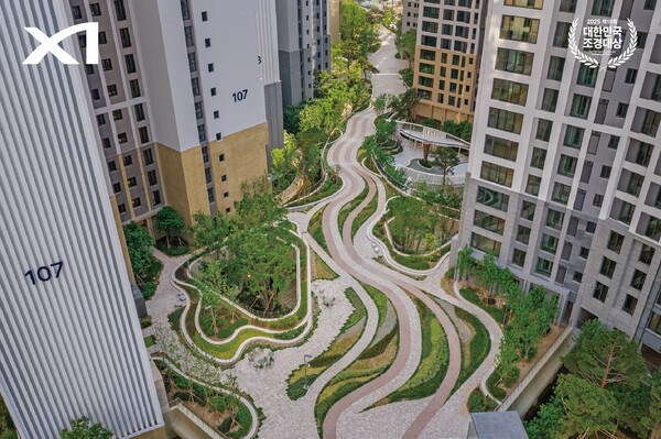 2025년 제15회 대한민국 조경대상에서 국토교통부 장관상 수상한 ‘메이플자이’ (사진제공=GS건설)