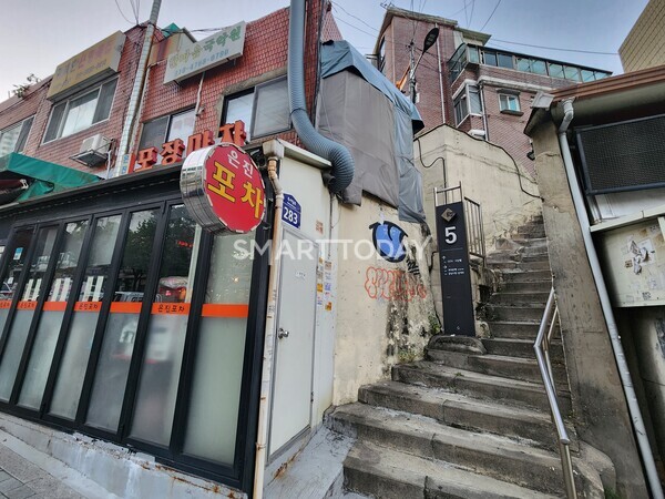 금호23구역 일대 골목 전경. 출처=김종현 기자