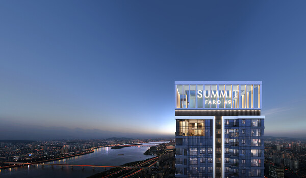 파로 써밋 49 옥탑 디자인과 스카이 어메니티 (사진제공=대우건설)