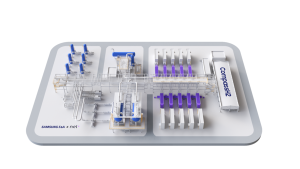 삼성E&A 컴퍼스 H2-P 조감도