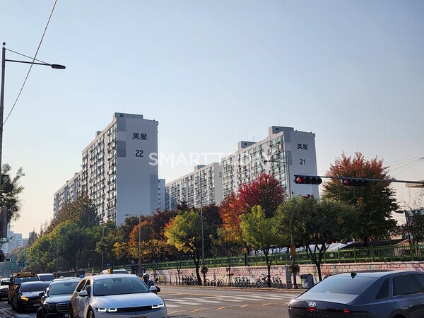 압구정1구역 미성2차 아파트. 출처=김종현 기자