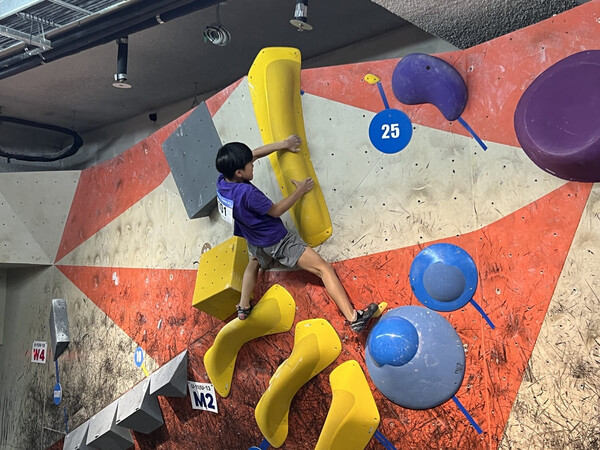 2025 유·청소년 주말리그 예선전 경기 진행 모습 (사진제공=대한산악연맹)