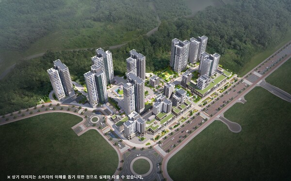 엘리프 세종 스마트시티 투시도 (사진=계룡건설·원건설 컨소시엄)
