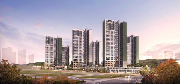 화성뉴타운 우미린 에듀하이 투시도