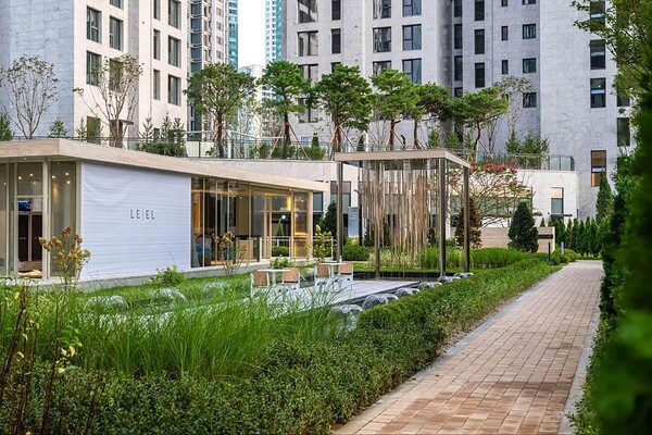 첨담르엘 조경 (사진제공=롯데건설)