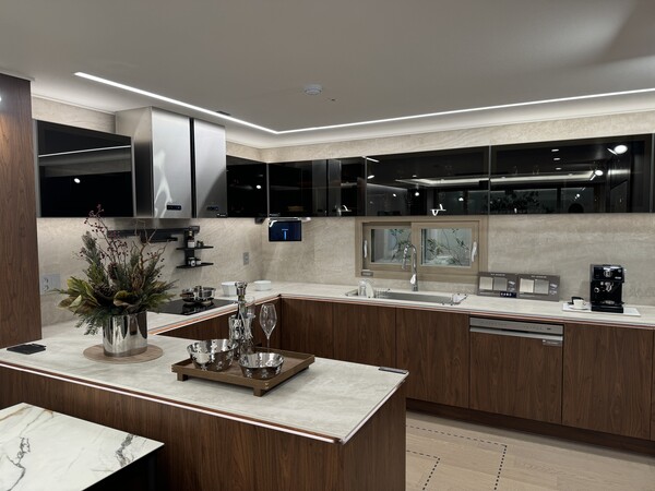 견본주택에 전시된 시흥거모지구 대방 엘리움 더 루체 세대 내부 모습 (사진제공=대방산업개발)