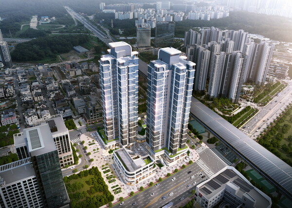 해링턴 스퀘어 과천 조감도 (사진제공=효성중공업)