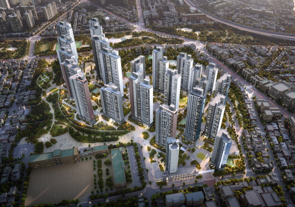 포레나더샵 인청시청역 조감도