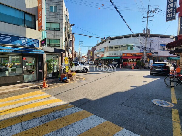 성수1지구 일대 골목 전경. 출처=김종현 기자