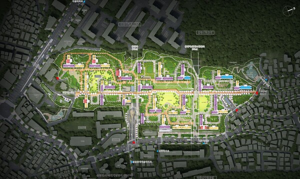 불광제5 주택정비형 재개발 정비사업 배치도 (출처 = 서울시)
