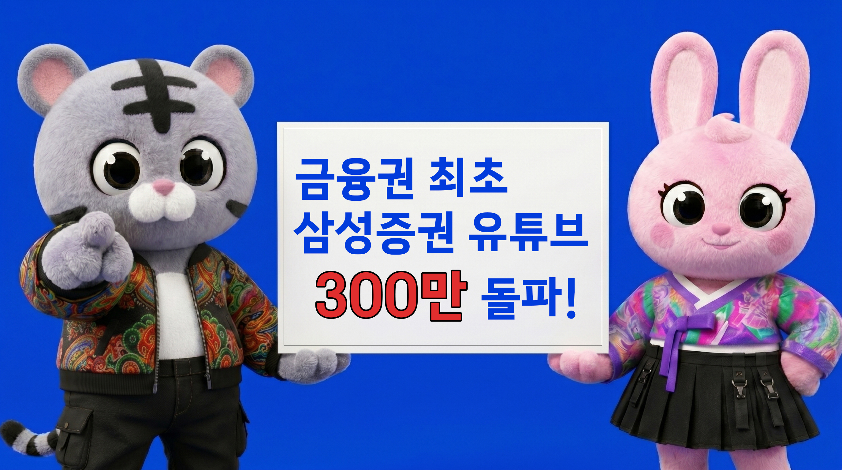 삼성증권, 유튜브 채널 300만 구독자 돌파